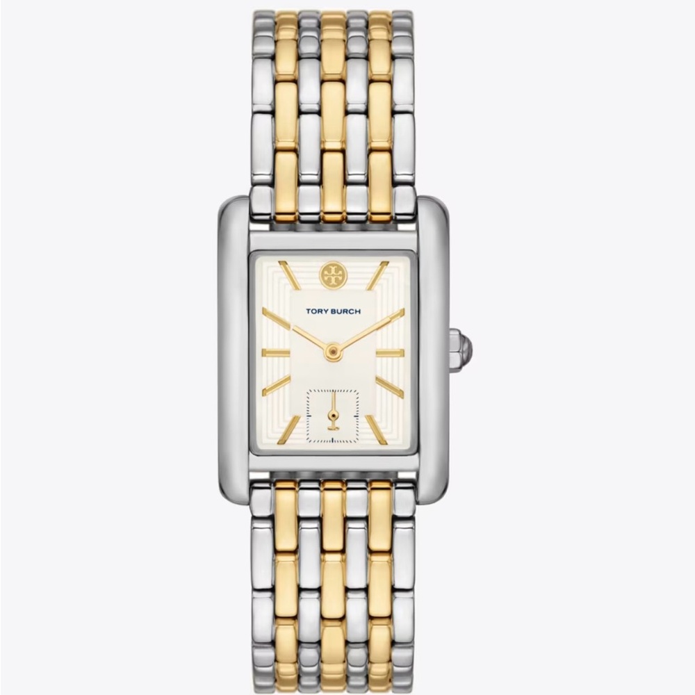 Like NEW Tory Burch Eleanor two-tone watch